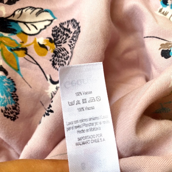 πΈ GEORGE BOHO MUAVE FLORAL BELL SLEEVE BLOUSE! - Picture 9 of 9